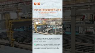 DIG Panel Production Line #shorts #panelline #shipbuilding  #welding #manufacturing