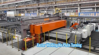Efficient Single Side Welding for Thick Plate Production